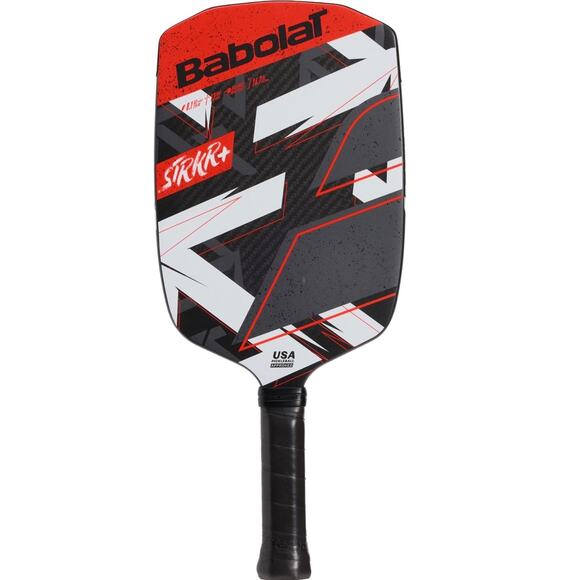 NEW Babolat STRKR+ Pickleball Paddle Red USA Pickleball Carbon Fiber - Picture 1 of 3